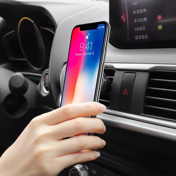 Suport Auto Hoco CA47 Magnetic Metal Series [Black]